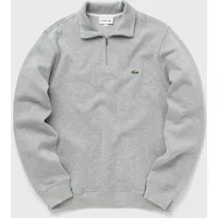 Lacoste Zip-Up High Neck Interlock Sweatshirt Schwarz L