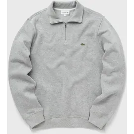 Lacoste Zip-Up High Neck Interlock Sweatshirt Schwarz L
