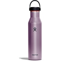 Hydro Flask - Leichte Trinkflasche 621 ml (21 oz) Trail Series - Vakuumisolierte, Wiederverwendbare Trinkflasche aus Edelstahl mit Auslaufsicherem Flex Deckel - Standard-Öffnung - BPA-frei - Amethyst