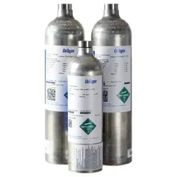 Prüfgas, 60 Liter, Chlorgas (Cl2), N2, 5 ppm