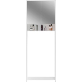 MID.YOU Spiegelschranküberbau Roca weiß Holzwerkstoff, 68x189x20 cm, Haushaltsreinigung, Haushaltsgeräte, Waschmaschinen