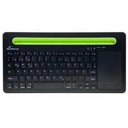 MEDIARANGE MROS131 - Tastatur - kompakt - mit Touchpad, Telefonhalter