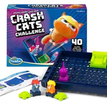 Think Fun ThinkFun Crash Cats Challenge - Logikspiel ab 8 Jahre