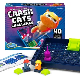 Think Fun ThinkFun Crash Cats Challenge - Logikspiel ab 8 Jahre