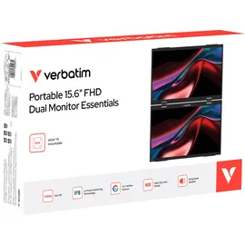 Verbatim Dual Portable Monitor PMT-15 15,6''