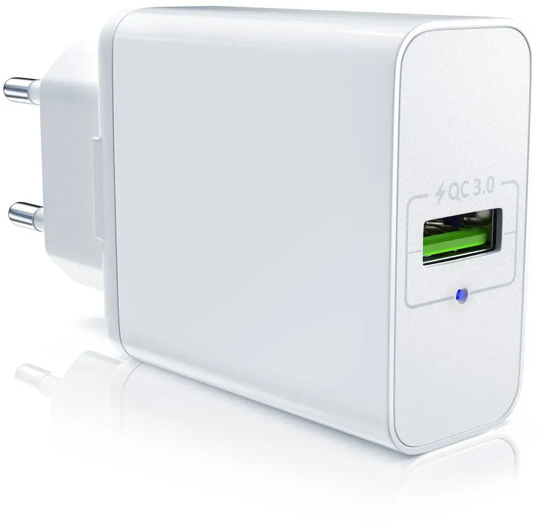 Aplic USB Ladegerät mit Schnellladefunktion - Netzteil mit Quick Charge 3.0 - Smart Charge Solid Charge Laden - für Handys, Smartphones, Tablets UVM.