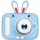 Digitalkamera für Kinder, Namolit 1080p, Fotokamera für Kinder, 5,1 cm (2 Zoll) Display, Kamera, Fotos für Kinder von 3 bis 12 Jahren, Geburtstagsgeschenke, blaues Kaninchen