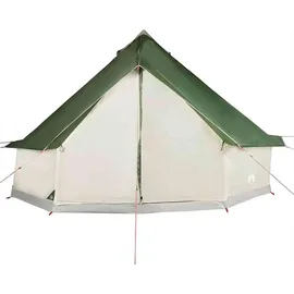 vidaXL Tipi Familienzelt 10 Personen Grün