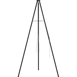 vidaXL Lagerfeuer Stativ 92 x 92 x 151,5 cm Schwarz