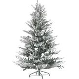 Beliani Künstlicher Weihnachtsbaum Weiß 180 cm
