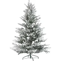 Beliani Künstlicher Weihnachtsbaum Weiß 180 cm