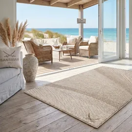 Sansibar Teppich Heide SA-038", beige multi 80x150 cm