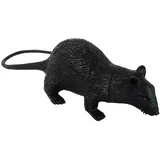 Gcroet Halloween Ratte Schwarze gefälschte Ratte simulierte Maus Halloween Dekoration Streiks Requisiten Spielzeugstyle2.