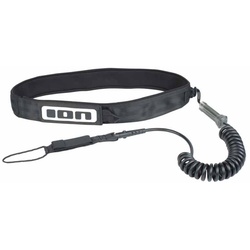 ION Wing/SUP Leash Core Coiled Hip Safety Wingsurfen L/XL, Leash Längen: 10'