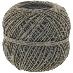 1 x Bindfaden Mittelstark, 80 m Bindfaden, Naturfaser, 80 m Band Faden Kordel Seil Garn-Natur Pflanzenbinder Paketschnur Gartenschnur