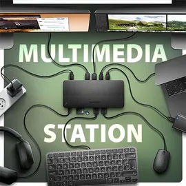 AXAGON HMC-U4 USB4 Schwarz