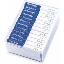 Eska 632.820 (Ø x L) 6,3 mm x 32 mm Mittelträge -mT- Inhalt 120 Teile