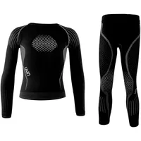Uyn Visyon Funktionsunterwäsche-set - Black - 12-13 Jahre