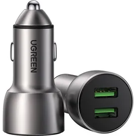UGREEN KFZ-Ladegerät 2x USB 36W Quick Charge grau