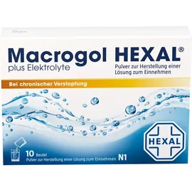 Hexal Macrogol Hexal plus Elektrolyte 10 St.