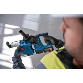 Bosch Professional GBH 18V-22 Akku-Bohrhammer solo inkl. L-Boxx + Absaugeinheit (0611924004)