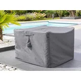 Hesperide Hespéride - Hambo Schutzhülle für Tisch rechteckig M - 225 x 125 x 80 cm - Grau