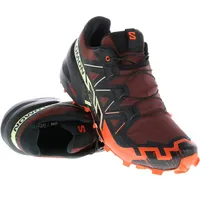 Salomon Speedcross 6 Herren rum raisin/cherry tomato/cognac 42 2/3