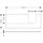 Hansgrohe Xevolos E Konsolentisch 1370 x 55 x 0 cm sandbeige matt