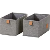 Store It Schubladenbox 15 x 30 x 15 cm 2-tlg. grau