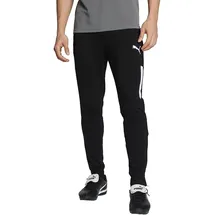 Puma teamLIGA Training Pants Pro Jogginghose Schwarz/Weiß L