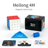 MoYu Meilong 4M Magnetic 4x4 - stickerless Zauberwürfel Speedcube Magic Cube ...