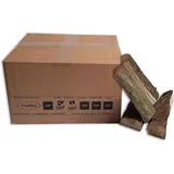 Best for Home Kaminholz Premium Buchen-Brennholz – Kammergetrocknet, Ofenfertig & Hochwertig braun