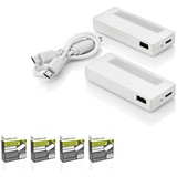 INNOVATE Schrankbeleuchtung Mini 8er Set [Schranklicht mit Bewegungsmelder Magnete Akku] I Unterbauleuchte Bewegungsmelder Licht I LED Lampe Akku I LED Schrankbeleuchtung Kleiderschrank Klebemagnete