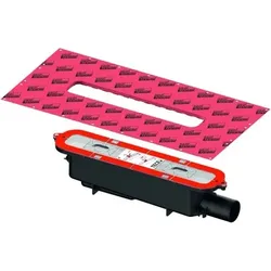 Ablauf drainprofile DN 50, Auslauf seitlich, norm