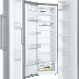 Bosch Serie 4 KSV36VLEP Kühlschrank (346 l, 1860 mm hoch, Inoxlook)