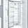 Bosch Serie 4 KSV36VLEP Kühlschrank (346 l, 1860 mm hoch, Inoxlook)