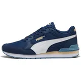 Puma Unisex St Runner V4 Nl Sneaker, Persisches blaues weißes Segeltuch, 46 EU