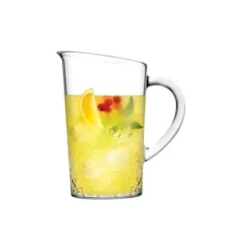 Pasabahce 55332 Timeless Krug, 1.44 Liter, mit Füllstrich bei 1l, Glas, transparent, 1 Stück