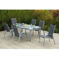 Merxx Amalfi Set 7-tlg. Grau
