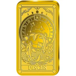 Feinste Goldbarren-Kollektion "Die zwölf Sternzeichen" - Start: Fische