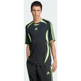 adidas Teamgeist Adicolor T-Shirt - Black / Signal Green - M