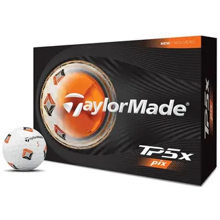 Taylor Made TP5x Pix Golfball (2026) 12er weiss