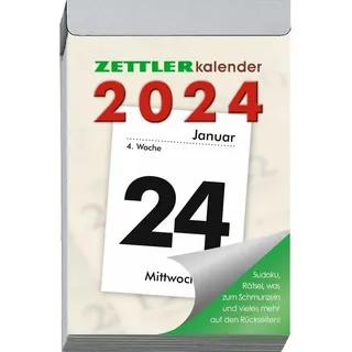 Zettler Tagesabreißkalender 304, 6,5x10cm