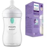 Philips Avent Natural Response - Babyflasche mit AirFree Ventil 260ml, Sauger 3 - SCY673/01
