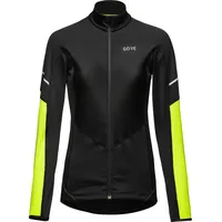 Gore Wear Gore Damen Thermo Zip Langarmshirt schwarz