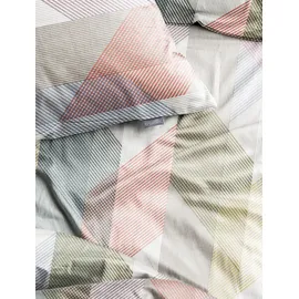 IRISETTE Wave 8739 grafisch bunt 155 x 220 cm + 80 x 80 cm