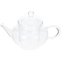 PACKOVE Blumen-Teekanne Transparentes Glas Glas-Teekessel Lose Tee-Teekanne Glas-Teekanne Mit Teesieb Für Zuhause Restaurant (250 Ml)