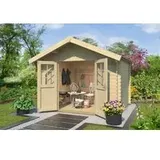 Weka Gartenhaus 209 3,33 x 3,1 x 2,61 m natur