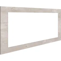 borchardt Möbel Spiegel BORCHARDT MÖBEL "Finn", grau (betonoptik), B:89cm H:45cm T:2cm, Glas, Spiegel, mit Rahmen