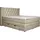 Home Affaire Boxspringbett HOME AFFAIRE "Elegance", beige (natur), B:161cm L:210cm, Samtoptik (100% Polyester);Struktur (100% Polyester), Komplettbetten, Boxspringbett, mit schöner Knopfheftung, in den Härtegraden H2 & H3, inkl. Schubladen